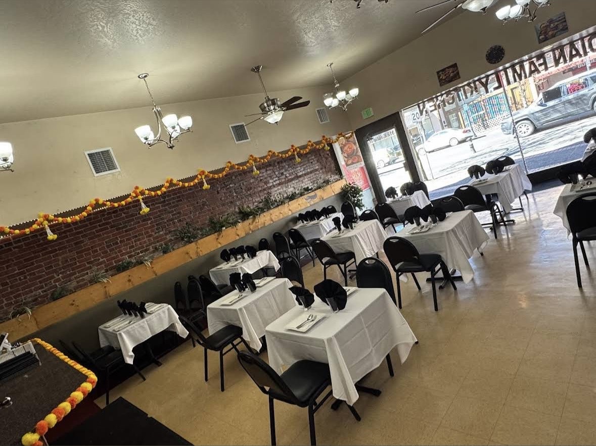 Indian Family Kitchen dining area